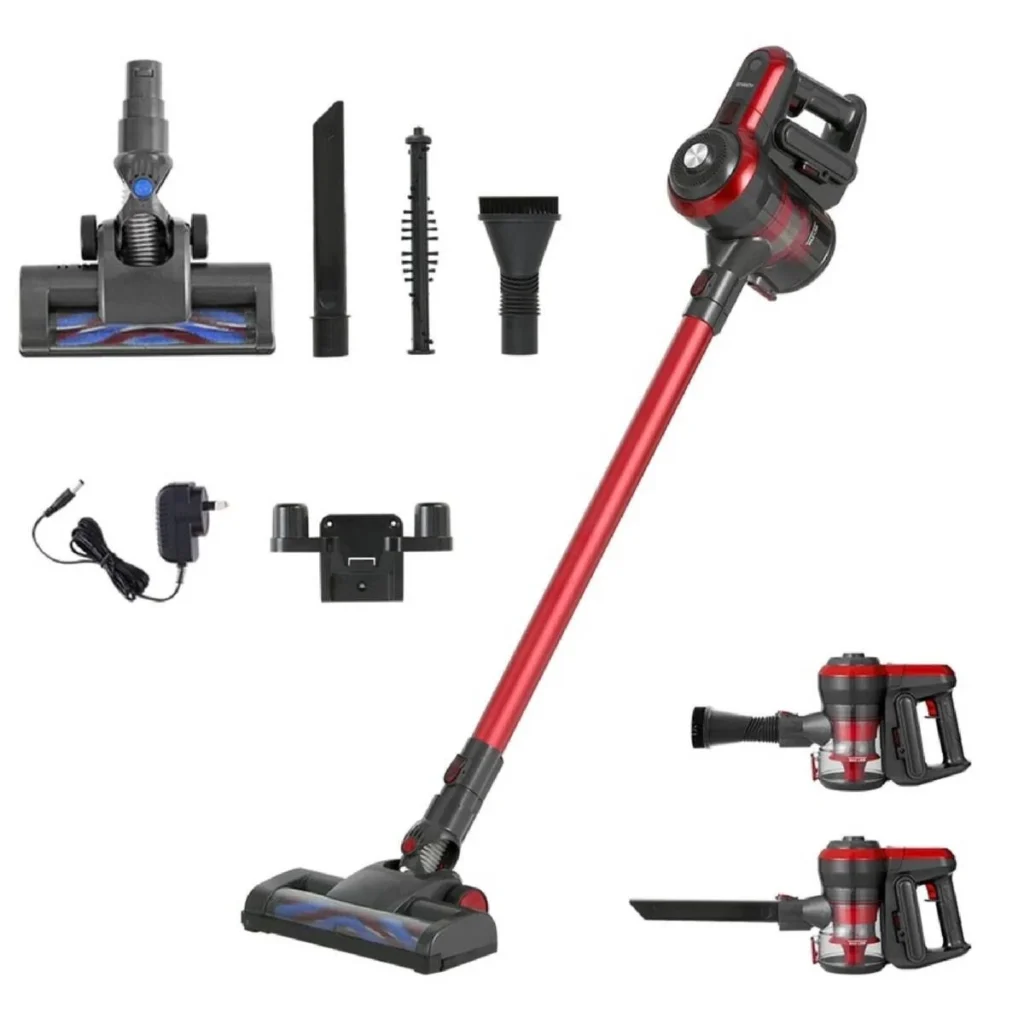 devanti 20,000pa headlight cordless stick vacuum