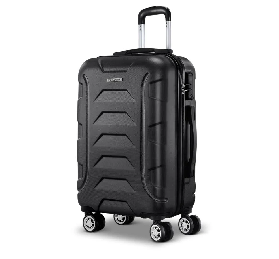 wanderlite 20 luggage travel suitcase trolley budget luggage australia